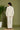 White Cotton Embroidered Co-ord Set for Women