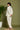 White Cotton Embroidered Co-ord Set for Women