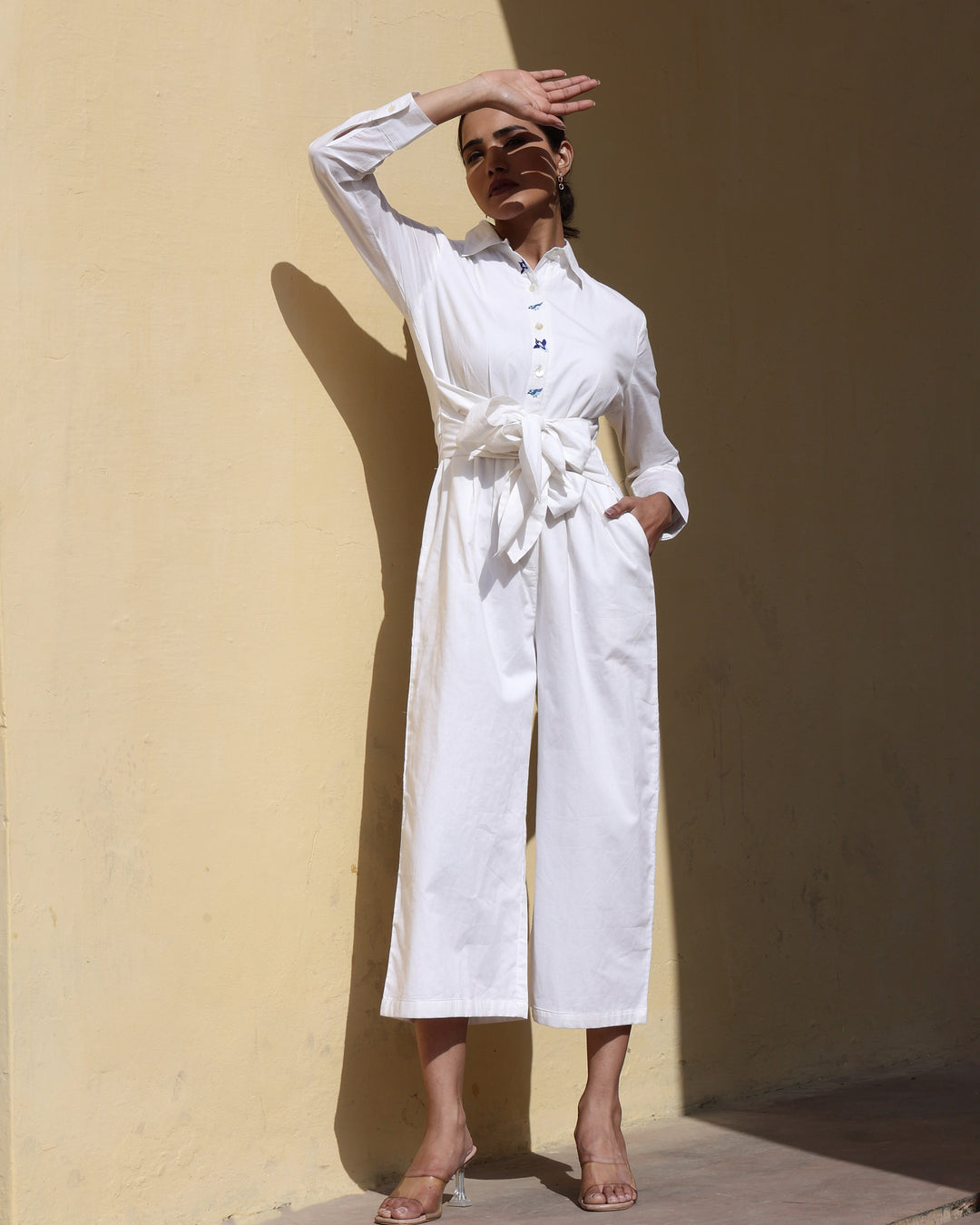 WOMEN WHITE JUMPSUIT