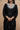 Black Embroidery V neck Cotton Kurta with Straight Pant set for Women
