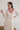 Beige Embroidery V neck Cotton Kurta with Straight Pant set for Women
