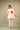Off White Patch Embriodery Round Neck Top with Pant Coord Set for Women