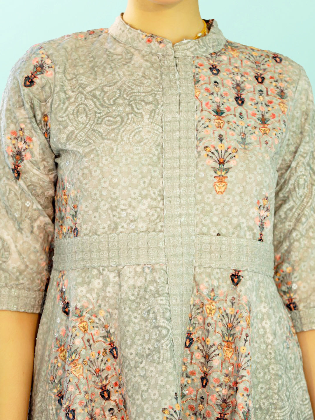 Elegant Embroidered Co-ord Set for Women
