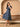 Blue Polka Dot Printed V neck Midi Cotton Dress for Women