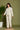 White Cotton Embroidered Co-ord Set for Women