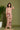 Beige Cotton Hand Painted Co-ord Set For Women