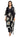 Black Printed Cotton Kurta set with duptta for Women