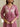 Pink Cotton Embroidery Dress