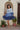 Chic Shibori Print Blue Dress for Effortless Style