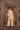 Cream Embellished Knee Length Kurta with Plazzo Set for Women