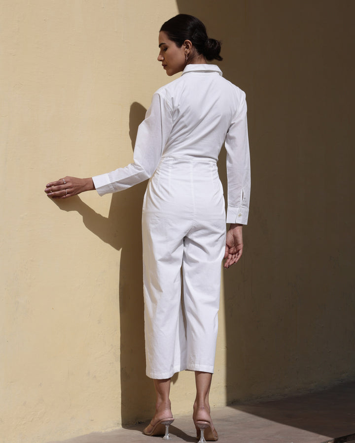 WOMEN WHITE JUMPSUIT