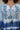 Chic Shibori Print Blue Dress for Effortless Style