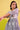 Charming Cotton Embroidered Custard Maxi Dress