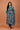 Blue Printed Cotton Kurta set with duptta for Women