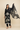 Black Printed Cotton Kurta set with duptta for Women