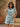 WOMEN'S BLUE COTTON HANDBLOCK PAINTED PLAY SUIT